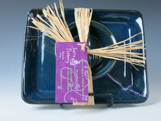 Small Square Plate & Bowl Set