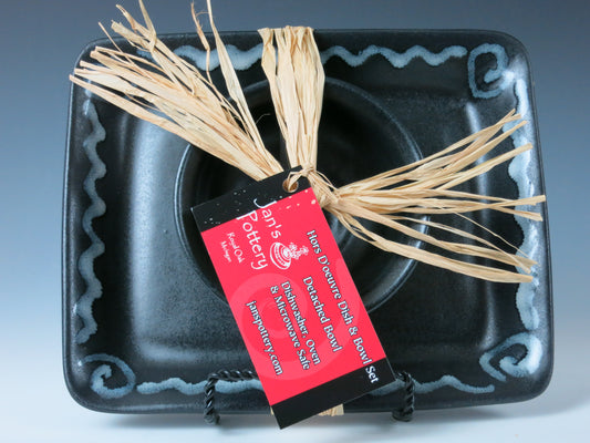 Small Square Plate & Bowl Set